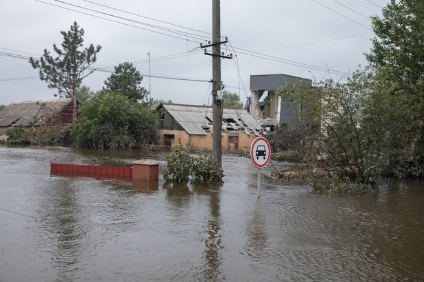 Chersoń, powódź