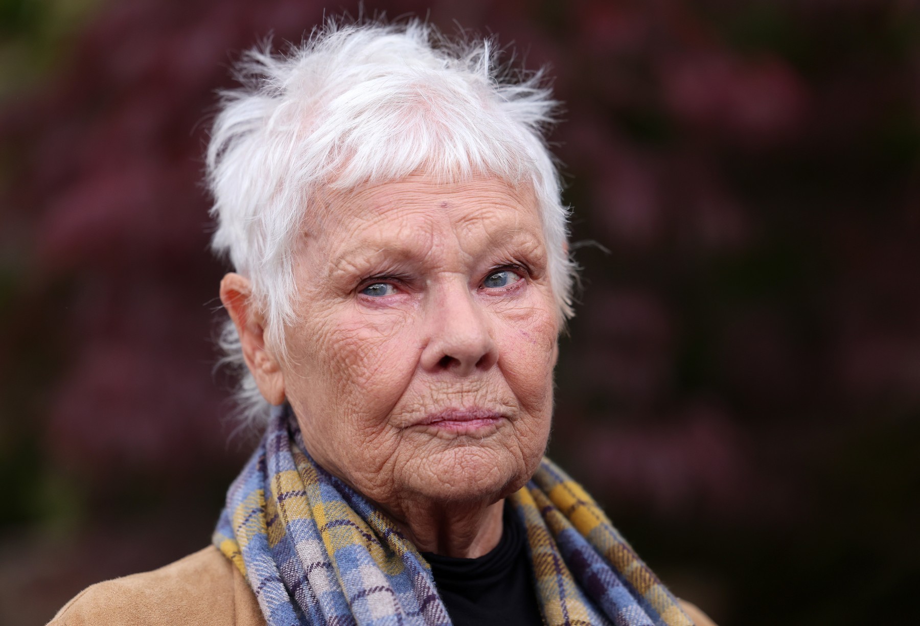 Britská herečka Judi Dench. 