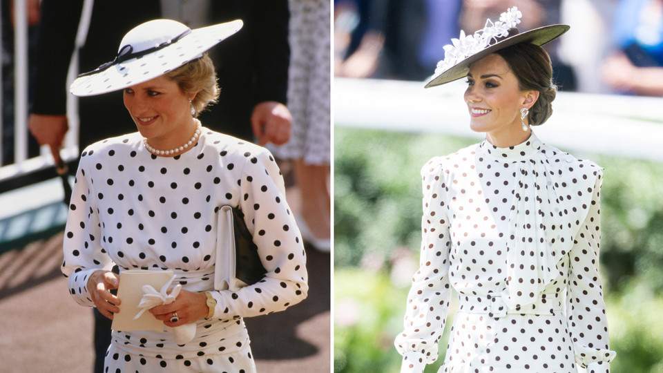 Diana w 1988 r. i Kate w 2022 r.