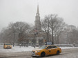Nowy Jork, burza śnieżna Orlene