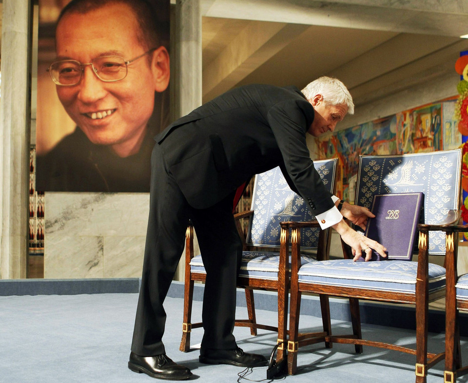 2010 r. Liu Xiaobo