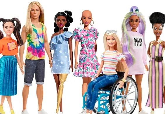 Barbie z bielactwem, bez włosów i z protezą. To najbardziej zróżnicowana kolekcja lalek w historii Mattel