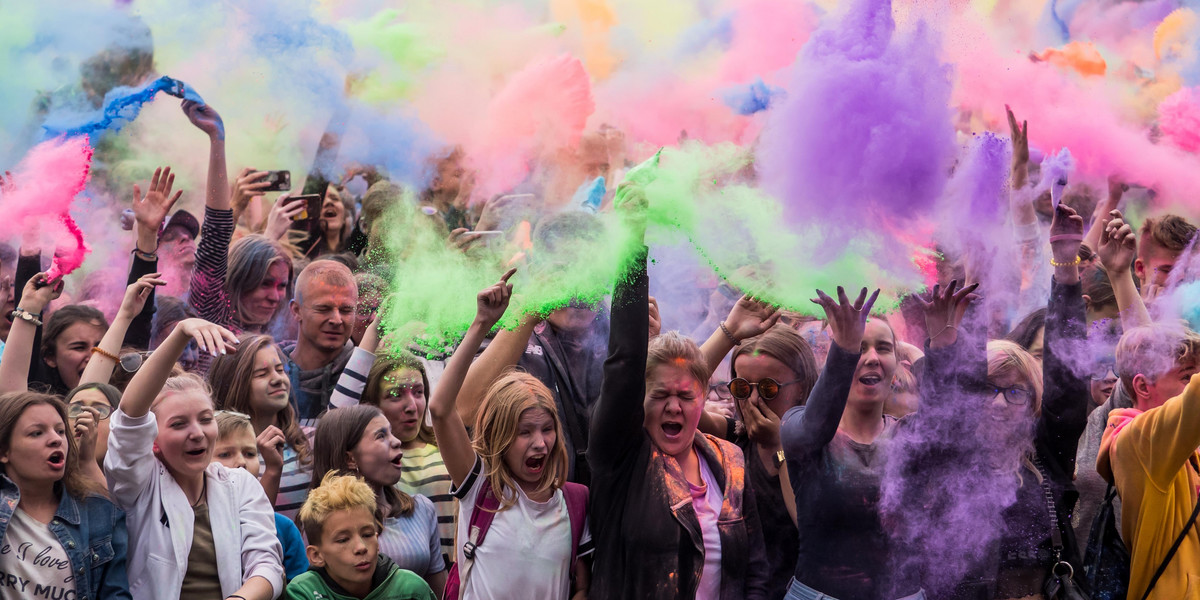 Festiwal Kolorów w Łodzi