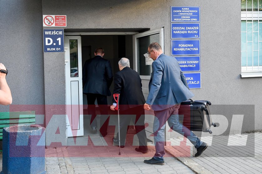 Kaczyński znowu w szpitaluKaczyński znowu w szpitalu