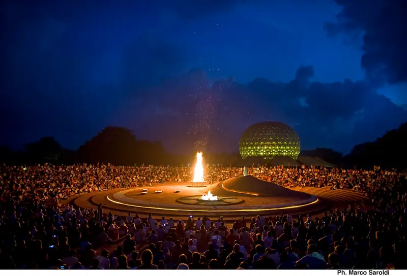 Życie w Auroville 