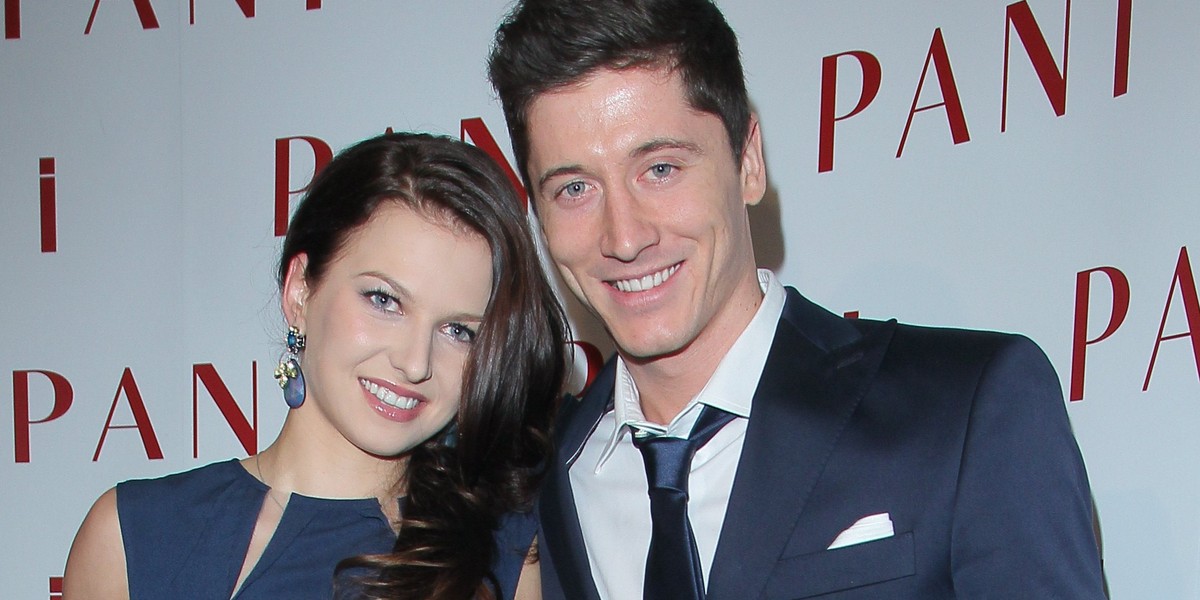 Robert Lewandowski, Anna Stachurska