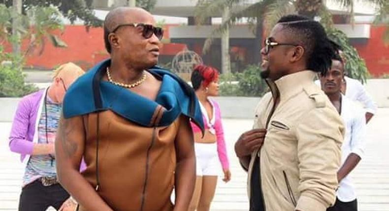 Koffi Olomide in a unique outfit