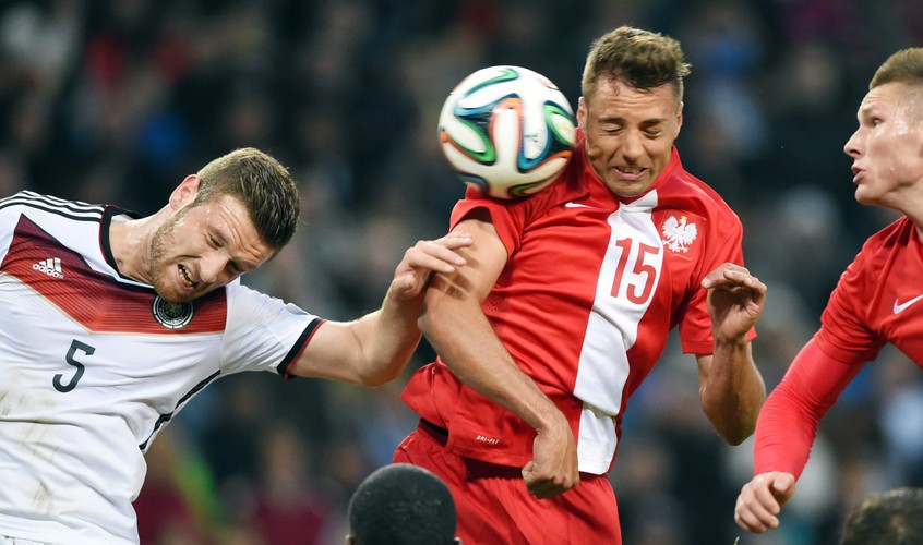 Shkodran Mustafi, Thiago Cionek i Maciej Rybus