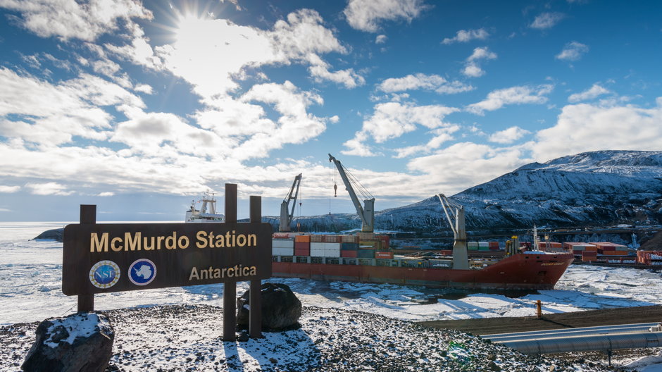 McMurdo, Antarktyda 