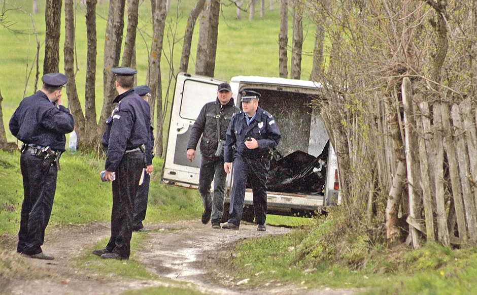 Uviđaj, ubistvo, ilustracija