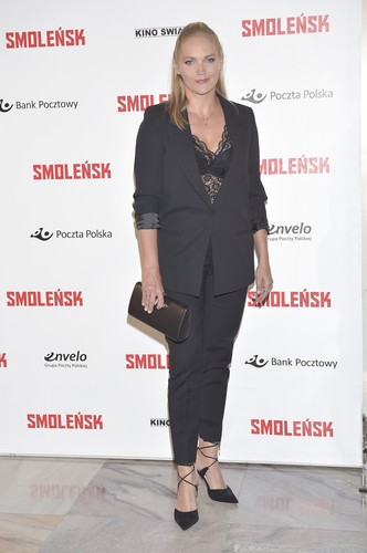 Dominika Figurska na premierze 'Smoleńska'
