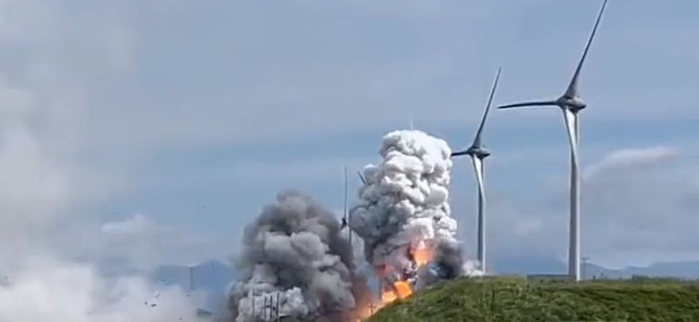 Rakieta Epsilon S eksplodowała podczas testu silnika [WIDEO]