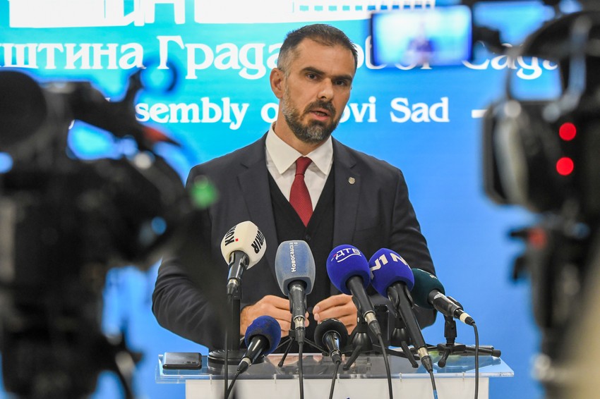 Žarko Mićin, gradonačelnik Novog Sada