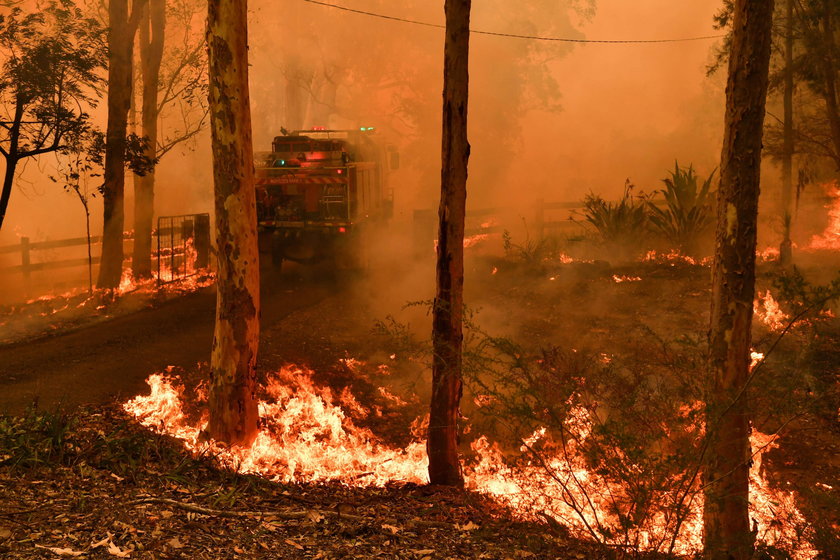 Bushfires continue to burn in New South Wales, Australia