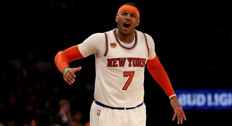 Carmelo Anthony will play in his 10th career NBA All-Star contest, the eight consecutive appearance