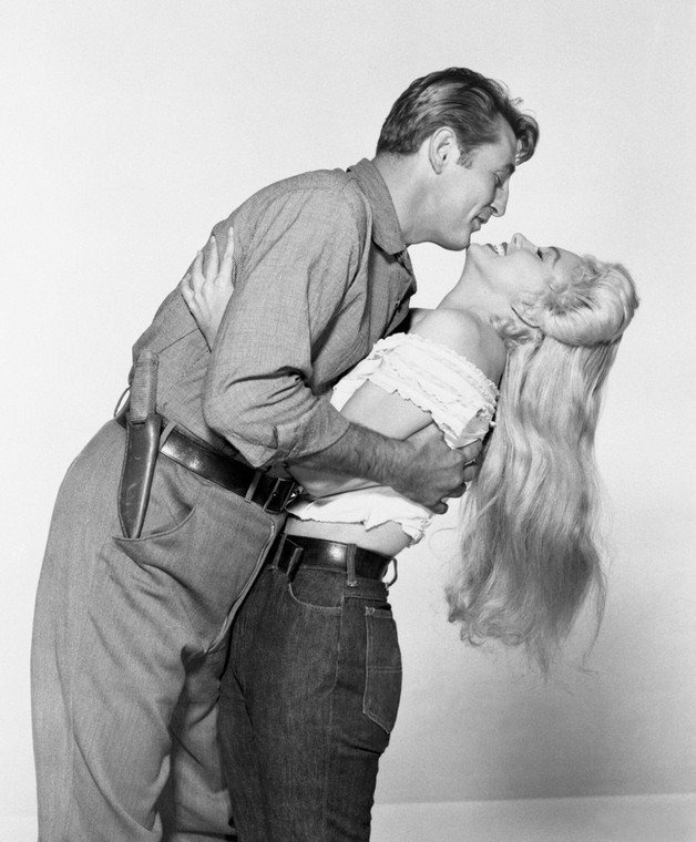 Robert Mitchum i Marilyn Monroe w "Rzece bez powrotu" (1954)