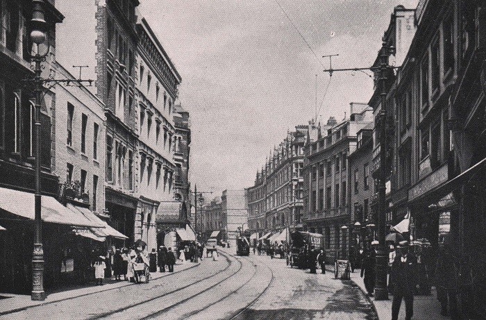 Rynek miasteczka Plymouth w XIX w. To tu przeniosła się z mężem Mary Ann Cotton