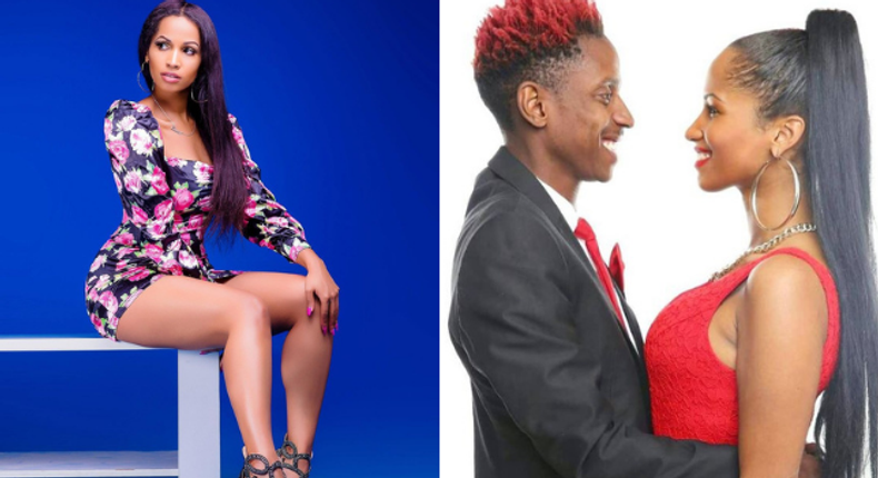 Eric Omondi and his ex-girlfriend Chantal Juliet Grazioli 