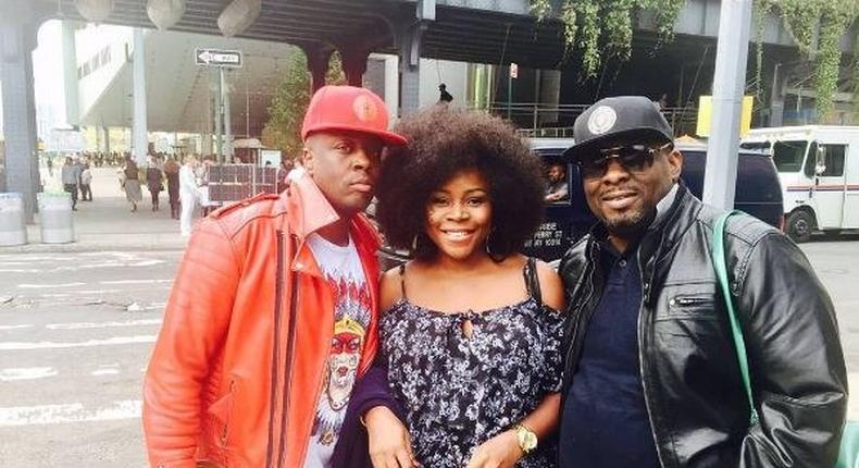 From left to right: Obi Askia, Omawumi, Wyclef Jean