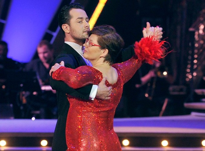 Superniania Dorota Zawadzka i tancerz Cezary Olszewski