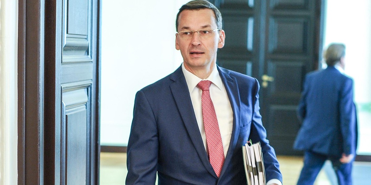 Wicepremier Mateusz Morawiecki