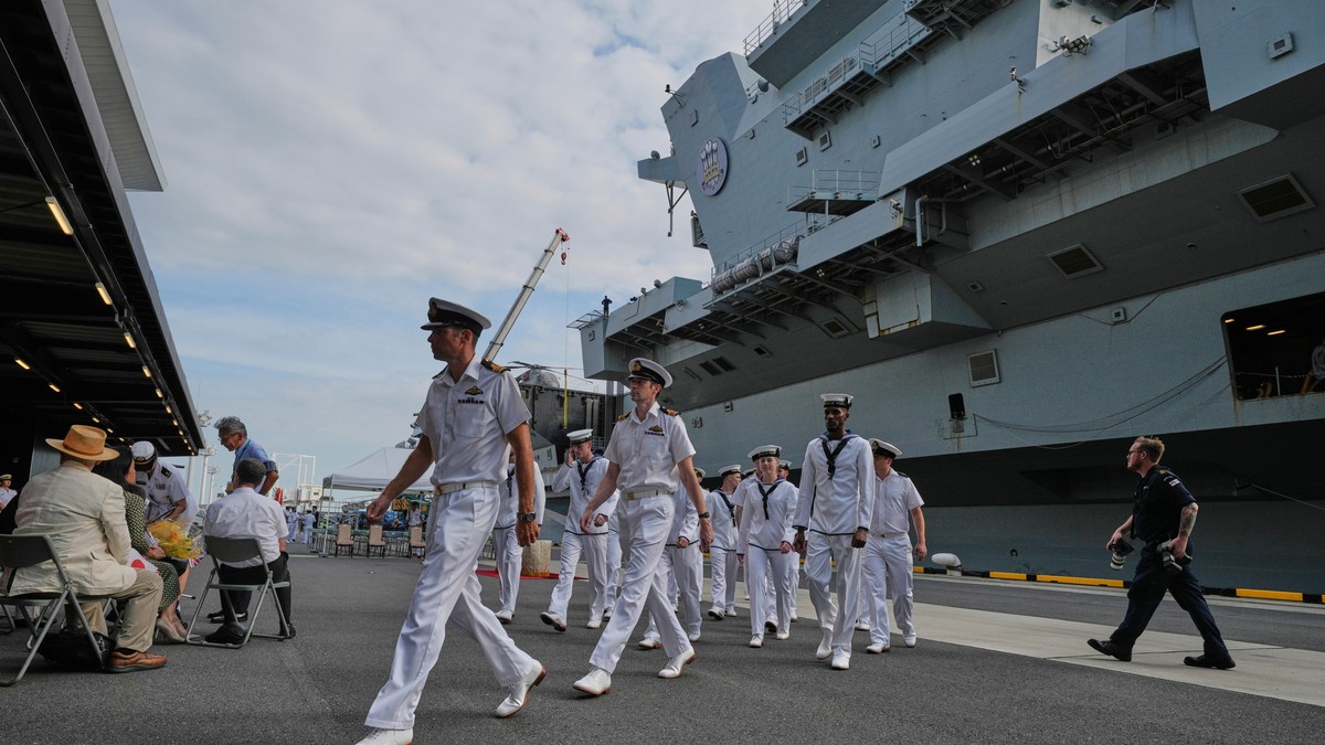 britanska mornarica pokrivalica