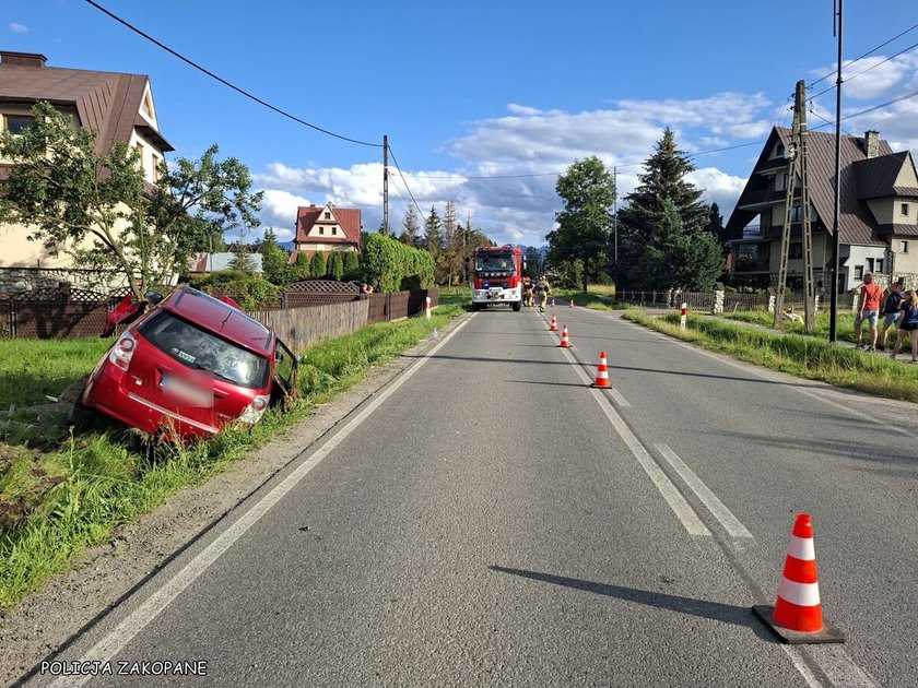 Wypadek w Białce Tatrzańskiej.