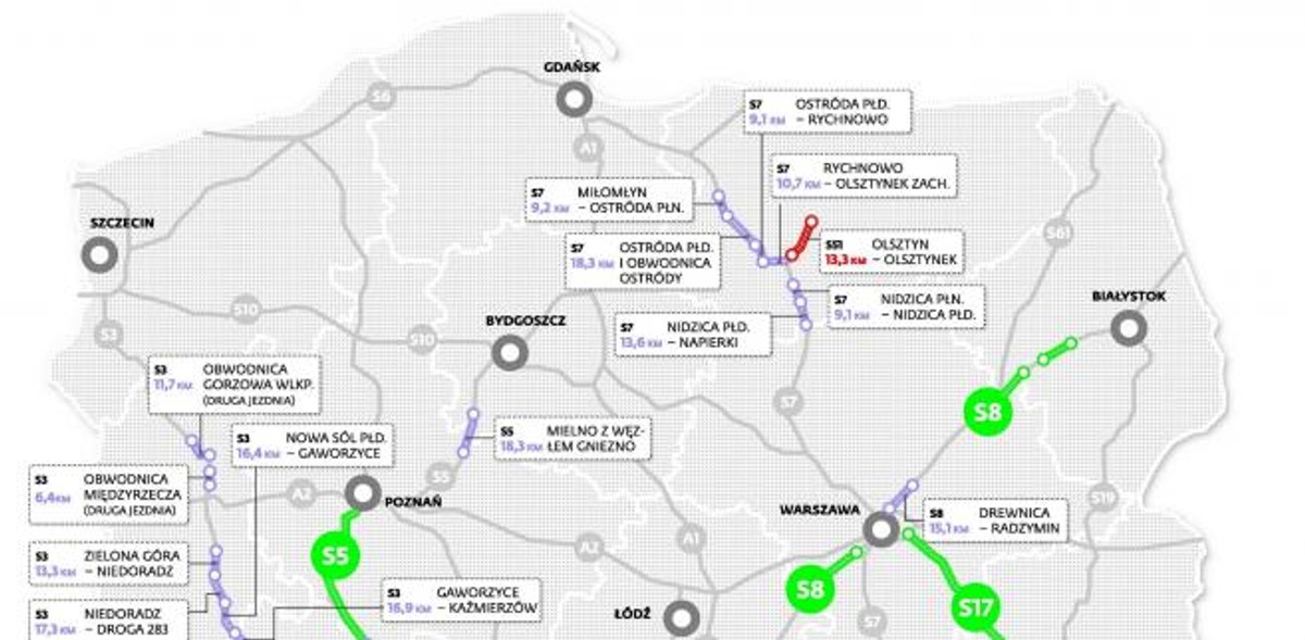 35 mld zł na ekspresówki do końca 2013 r.