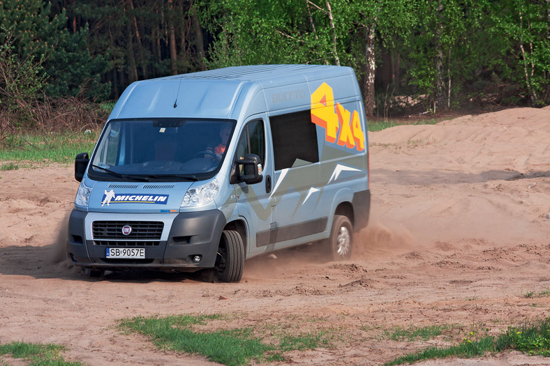 Fiat Ducato z napędem 4x4 stworzony do ciężkiej pracy