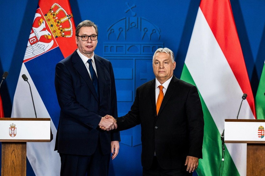 Predsednik Srbije Aleksandar Vučić i premijer Mađarske Viktor Orban neguju prijateljske odnose | Foto: Reuters