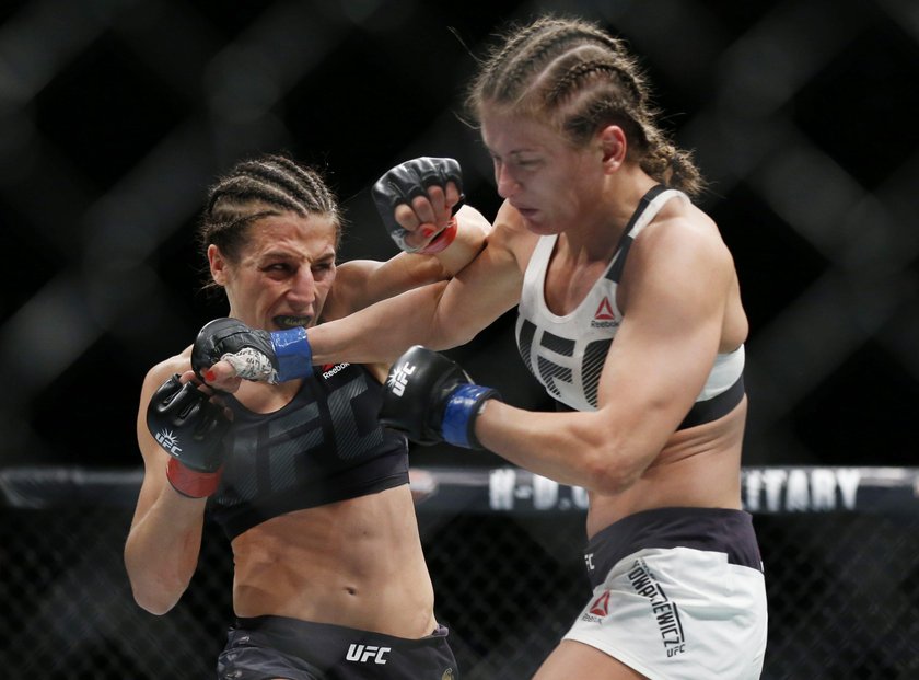 Joanna Jędrzejczyk w szpitalu po walce z Karoliną Kowalkiewicz w UFC