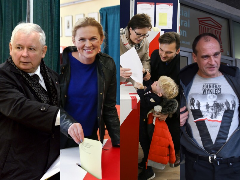 Politycy już zagłosowali. Wielu przyszło do lokali wyborczych z rodzinami. ZDJĘCIA