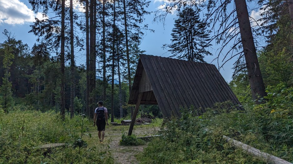 Dolina Juraniowa, Tatry Słowackie. Wejście na Umarłą Przełęcz.