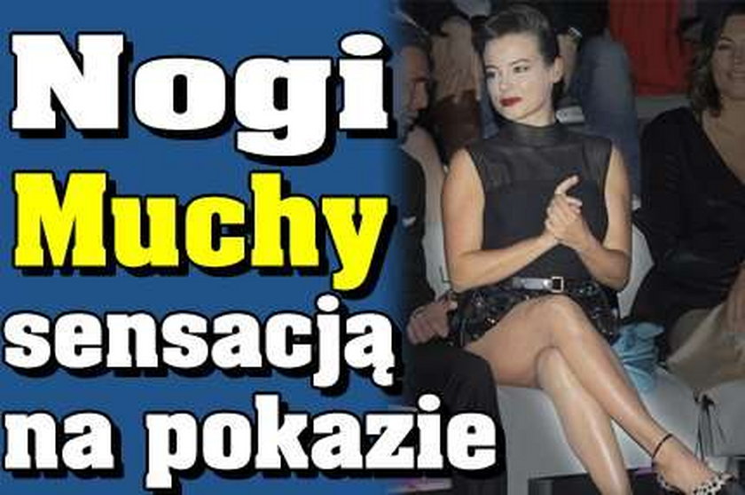 Nogi Muchy sensacją na pokazie