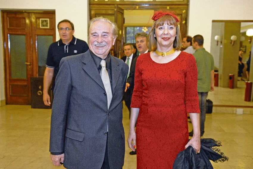 Milorad Pavić i Jasmina