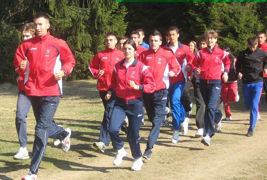 Treninzi na travnatim proplancima: reprezentativci Srbije na Zlataru