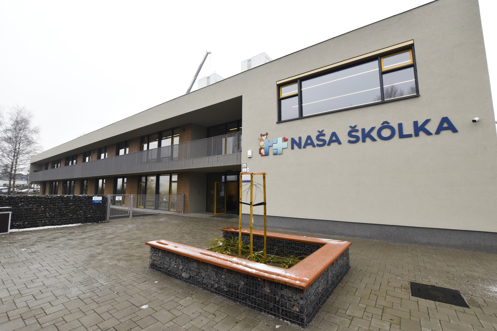 Nové priestory škôlky Rooseveltovej nemocnice v Banskej Bystrici.