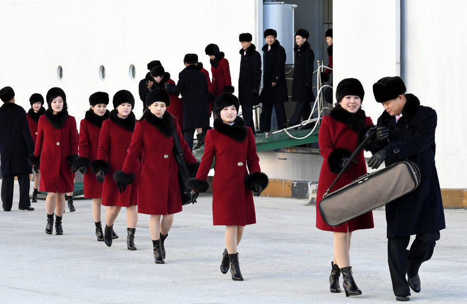 "Armia piękna" wylądowała w Pjongczangu
