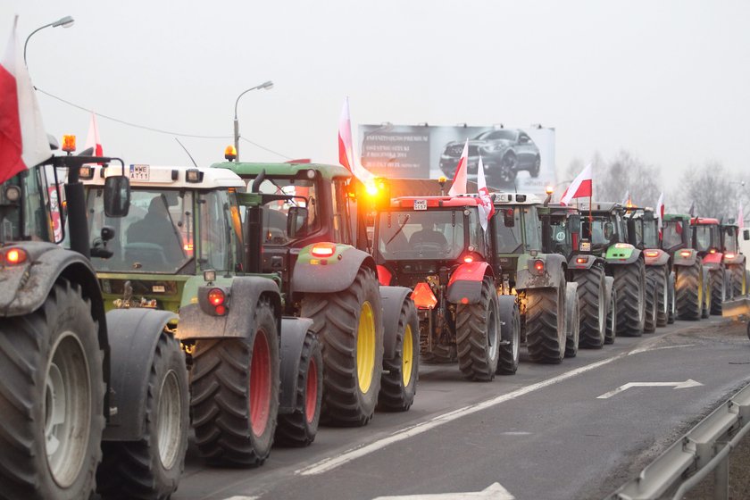 Rolnicy zablokują w czwartek stolicę