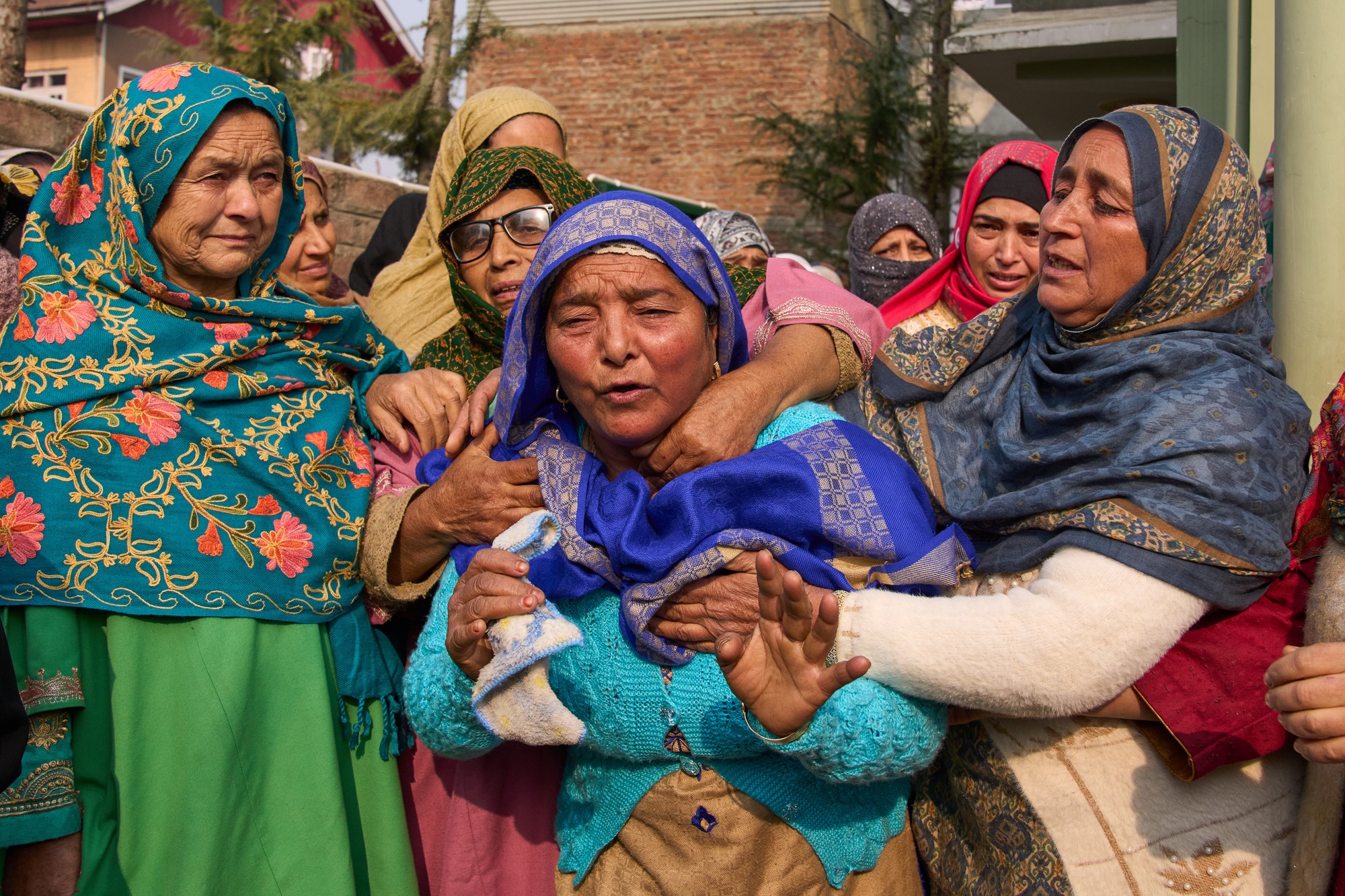 Výbuch výbušnín v Kašmíre.
