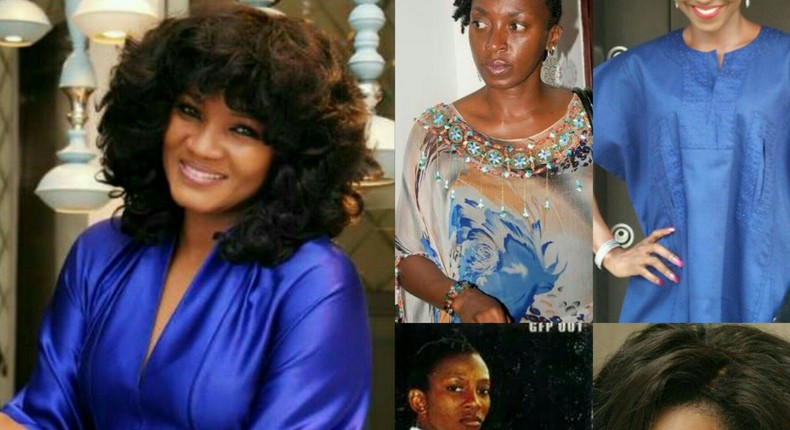 5 top Nollywood actresses when they started vs now