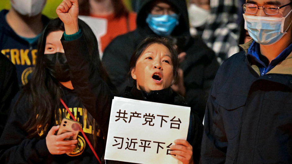 Ogólnokrajowe protesty w Chinach, 28 listopada 2022 r.