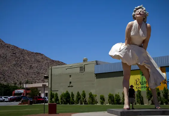 Pomnik Marilyn Monroe w Palm Springs wzbudził falę protestów