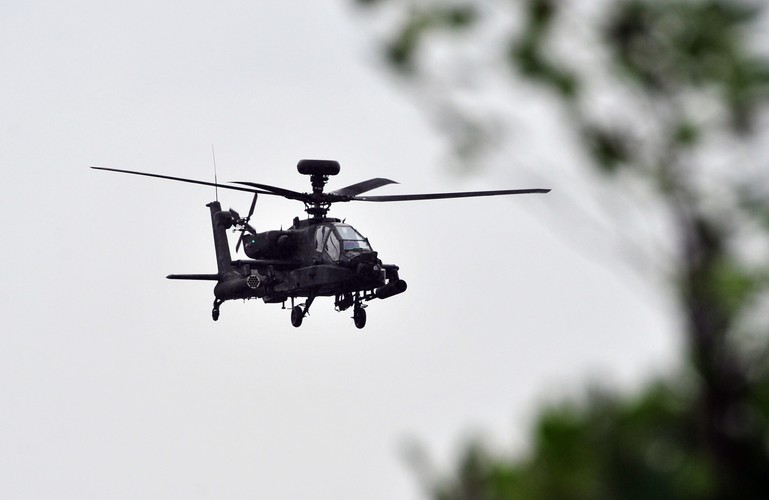 Międzynarodowe ćwiczenia Anakonda-16. Ośrodek Szkolenia Poligonowego Wojsk Lądowych w Drawsku Pomorskim.
<br><br> (zuz) PAP/Marcin Bielecki