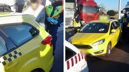 Három embert próbált meg átcsempészni a határon egy magyar taxisofőr, elfogták a rendőrök