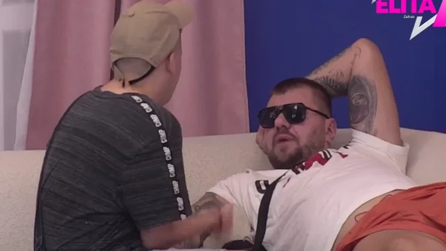 Uroš Stanić i Marko Janjušević Janjuš (Foto: Screenshot TV Pink)