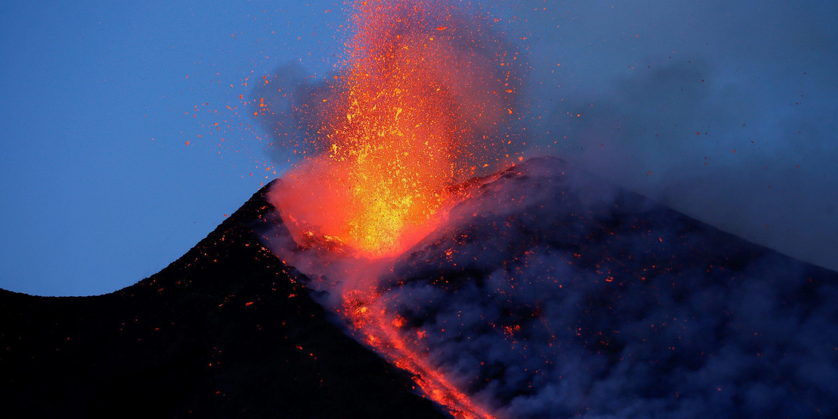 Erupcja wulkanu we Włoszech! 10 osób rannych