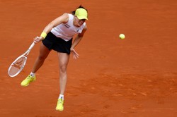 Iga Świątek zaczęła koncertowo, a potem była droga przez mękę