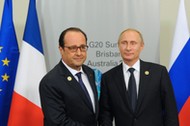 putin, hollande, moskwa, ukraina, kryzys