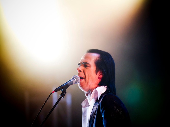 Nick Cave i Grinderman na Optimus Alive w Alges, Portugalia